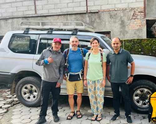 Wd Jeep Ready For Manang Tour 
