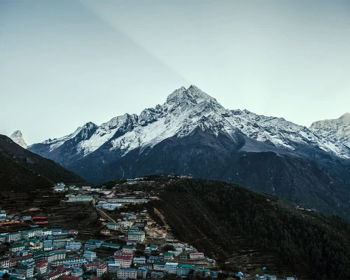 Beautiful View Of Namche