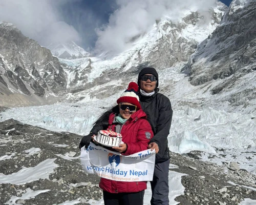 Birthday Celebration At Everest Basecamp