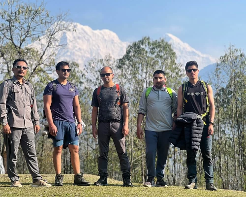 Dhampus To Pothana ()