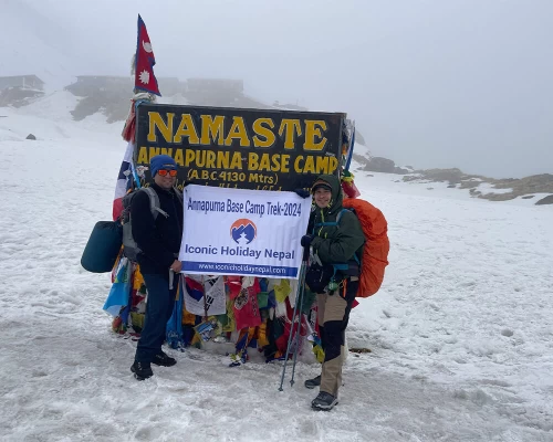 From Annapurna Basecamp