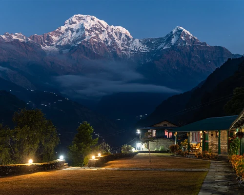 From Landruk Village