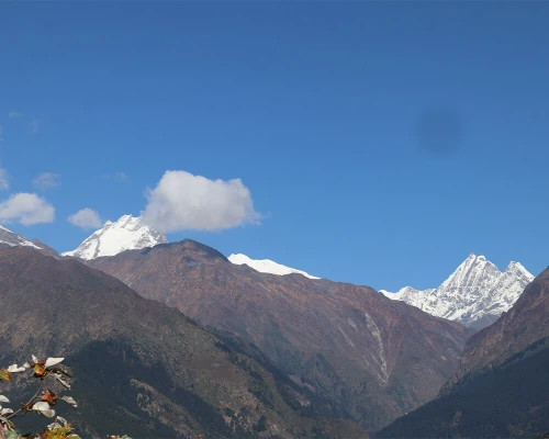 Ganesh Tibet Himal From Nagthali