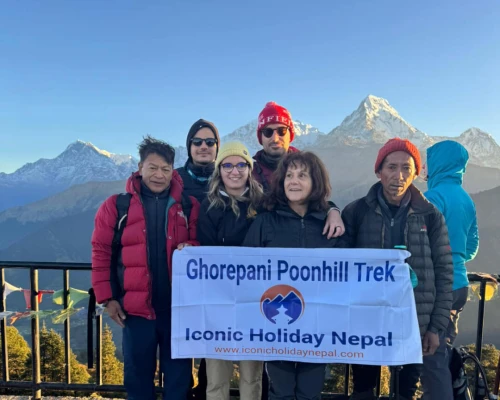 Group Photo At Poonhill
