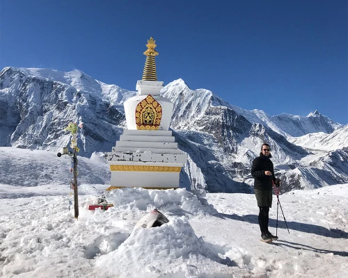 Hike To Ice Lake Manang