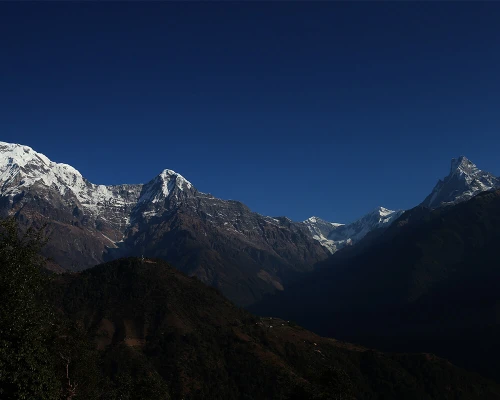 Himalayan Ranges From Ghandruk