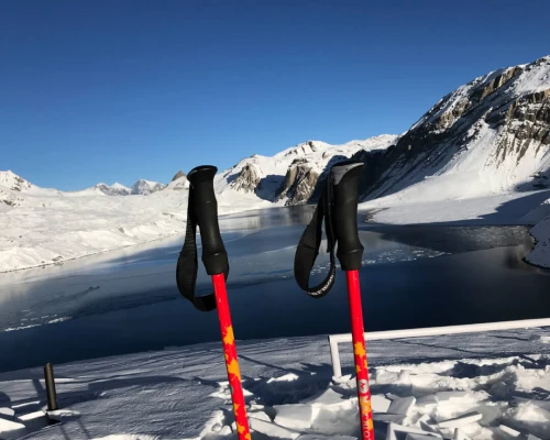 Ice Lake Manang