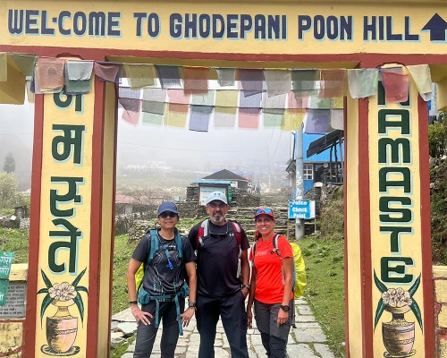 Iconic Ghorepani Gate