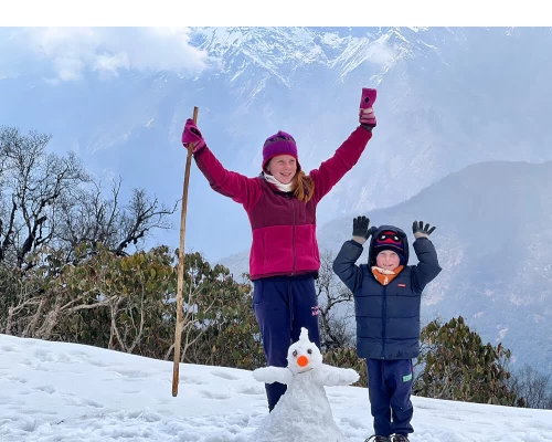 Kids At Mardi High Camp