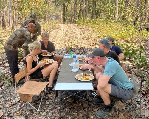 Lunch Time During Safari
