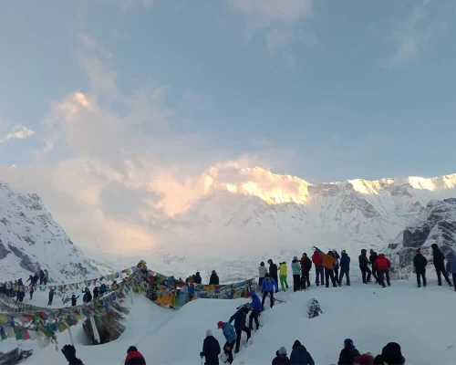 Morning View Annapurna Basecamp ()