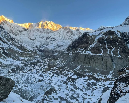 Morning View From Basecamp