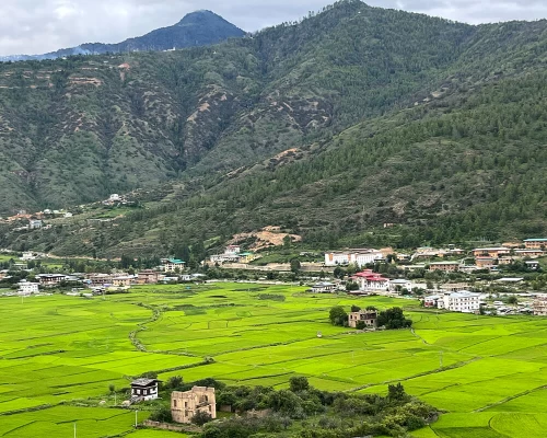 Paro Valley Bhutan