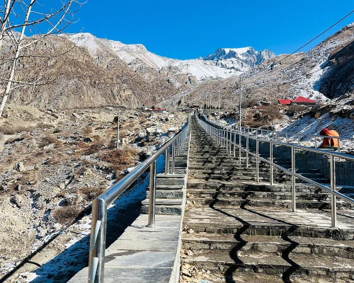 Steep To Muktinath