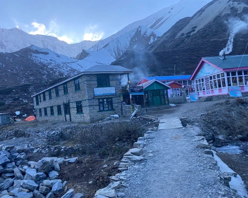 Teahouses At Khangshar