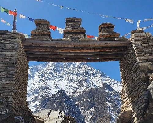 Typical Village Gate