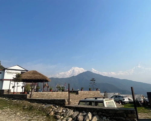 View Of Annapurna South From Dhampus ()