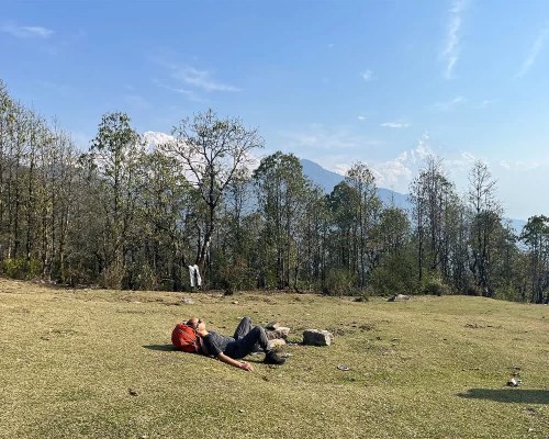 Way To Dhampus From Pothana ()