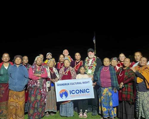 With Local People