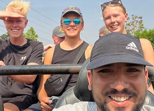 Jeep safari at bardiya